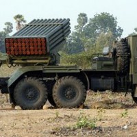 ​У Славянска задержан грузовик со снарядами к системе "Град" Видео.