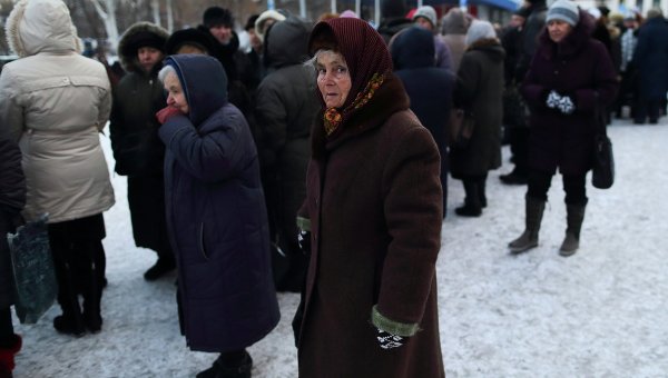 1,2 млн пенсионеров Донбасса остались без денег