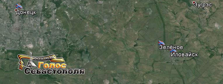 Карта, Иловайск, Зелёное