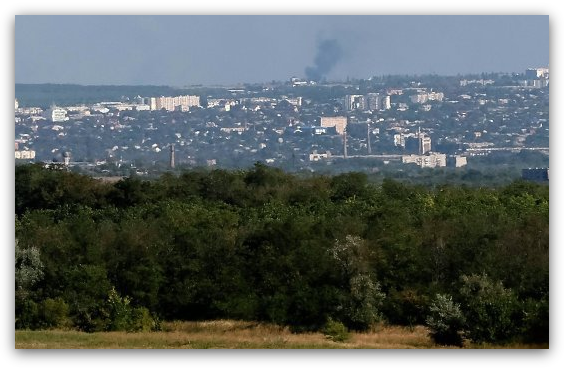 Новости из зоны АТО: Украинские Су-25 атаковали западную окраину Луганска