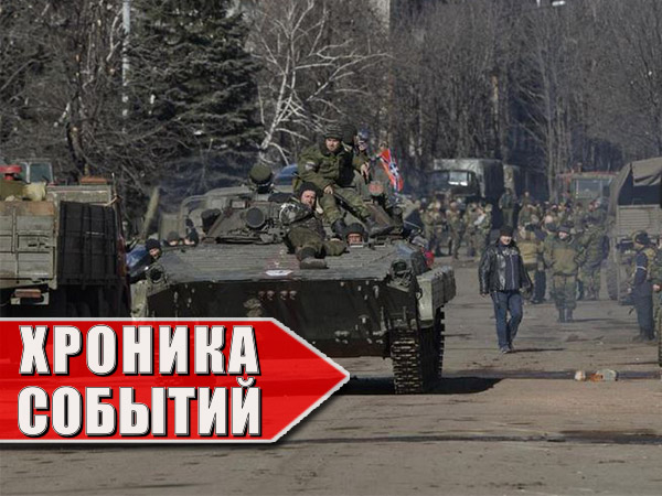 Хроника военных событий в Новороссии за 19.03.2015