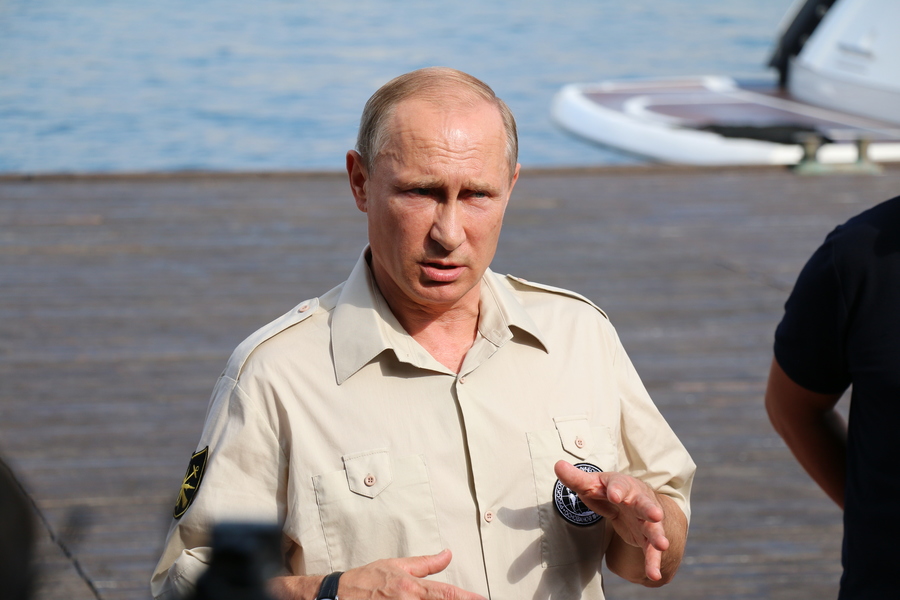 Президент России в Севастополе (фото, видео)
