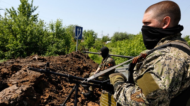 ополченцы в Донбассе