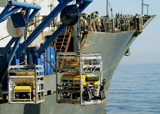 Спасатели Черноморского флота получили телеуправляемый глубоководный аппарат
