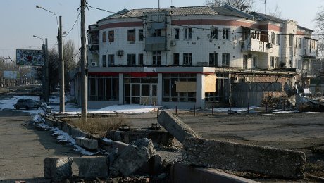 Петровский район Донецка был обстрелян ночью
