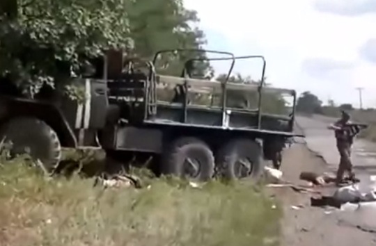 Ликвидация кировоградского спецназа силами ополчения. Позывной "Кедр" (видеоматериалы 18 +)