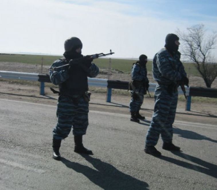 Севастопольский "Беркут" держит дорогу через "Чонгар"