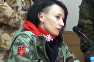 Нацистка из «Правого сектора» объявила украинский «Интер» "каналом оккупанта"