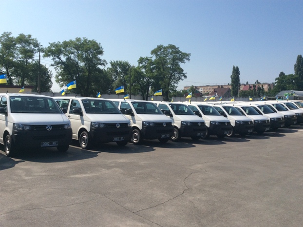 Евросоюз передал украинским пограничникам 193 автомобиля и 142 тепловизора
