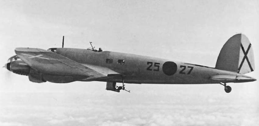 бомбардировщик Не-111А гитлеровского легиона "Кондор" 