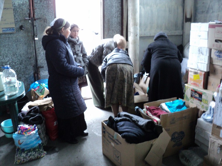 Помощь со всего света! Отчёт по работе гуманитарного склада в Ростове-на-Дону и его будни за 31 октября 2014