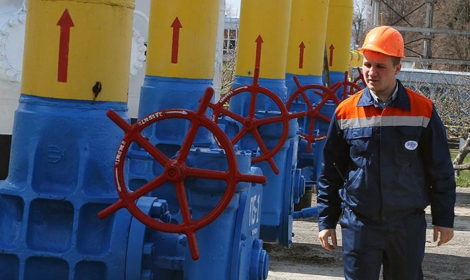 Киев включил российский газ