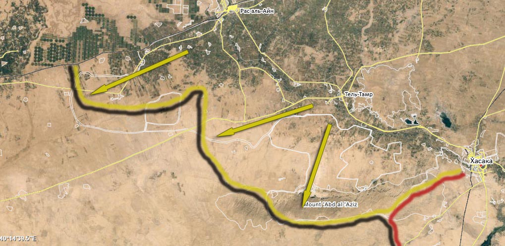 Курды развернули масштабное наступление против ИГ в сирийской провинции Хасака