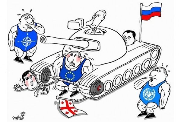 Путин и танк