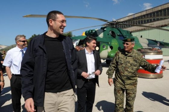 министр обороны Хорватии Анте Котроманович, вертолеты, ато, новости из зоны ато
