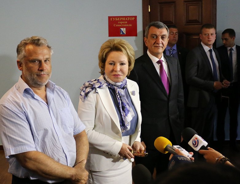 Председатель Совета Федерации Валентина Матвиенко посетила Севастополь (фото)