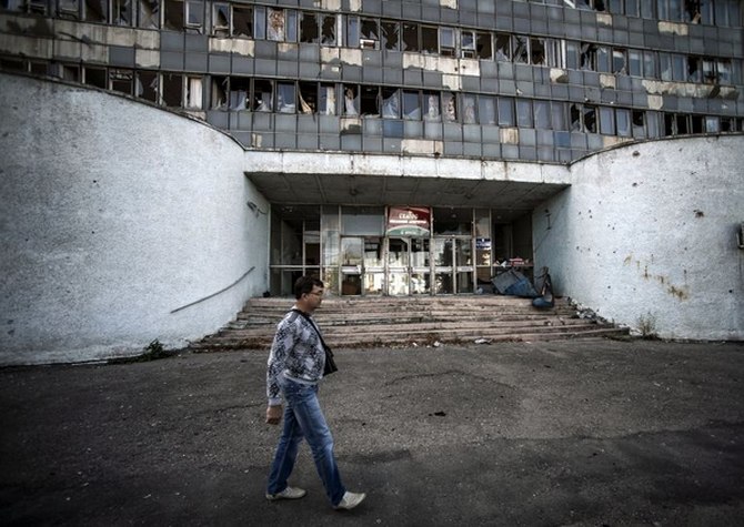 Луганск, последствия войны
