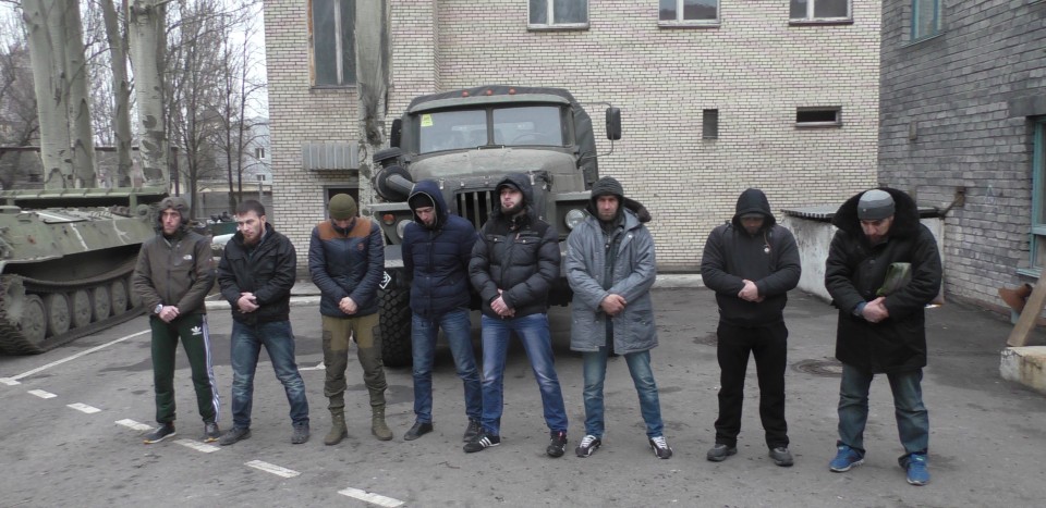 задержана бандгруппировка в ДНР Украины