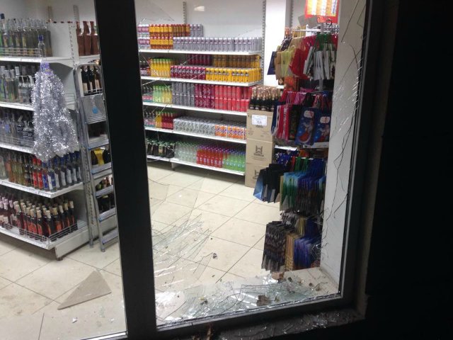 Взрыв в магазина в Одессе
