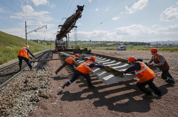 Минобороны приступило к строительству второго участка железной дороги в обход Украины