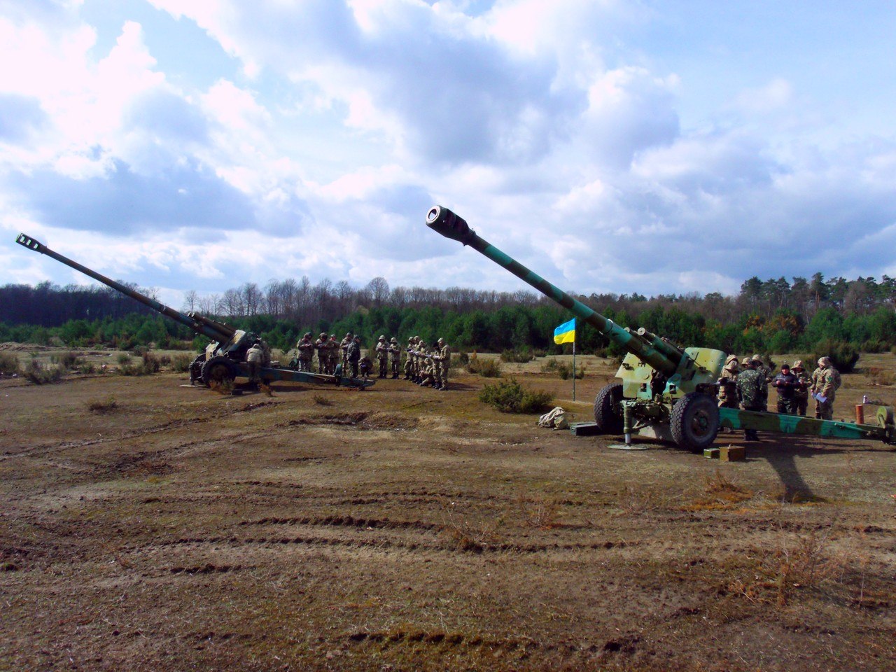 Артиллерийские позиции ВСУ под Донецком - Инсайд