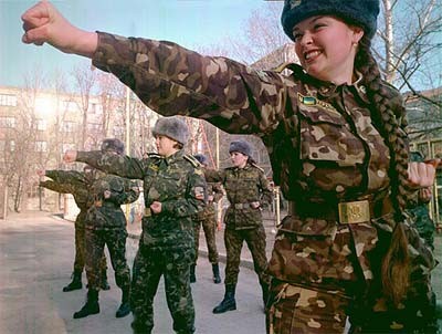 женская армия в Украине