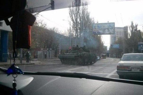 танки в Донецк