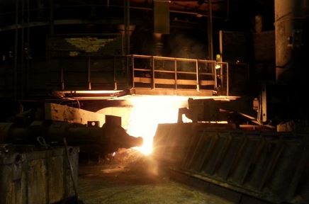 Донецкий металлургический завод возобновил свою работу