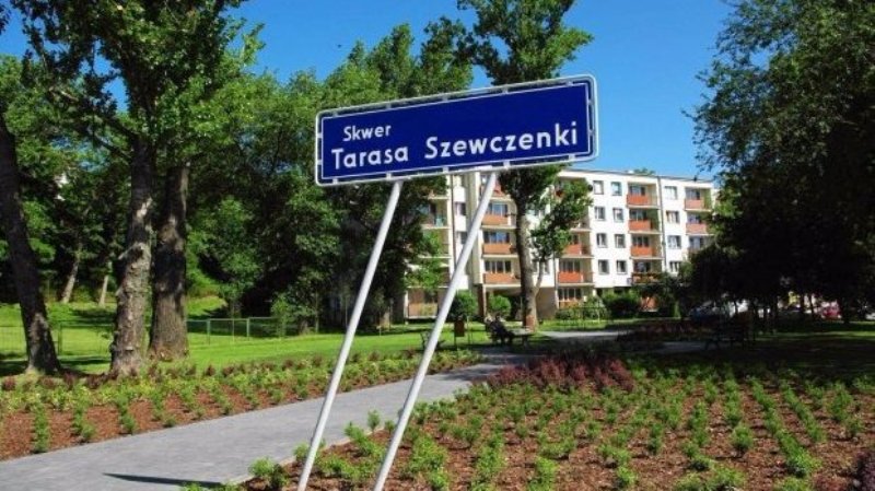 В Польше потребовали переименовать сквер Тараса Шевченко
