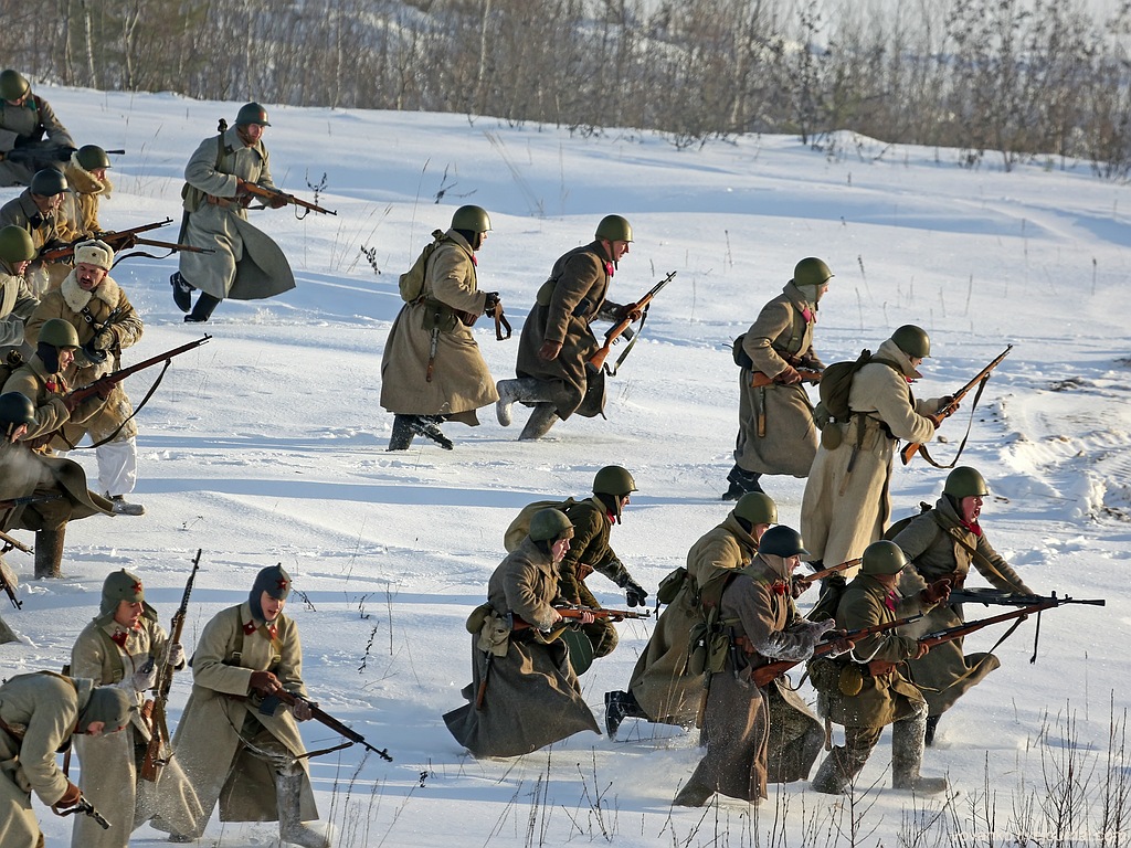 советская армия зима