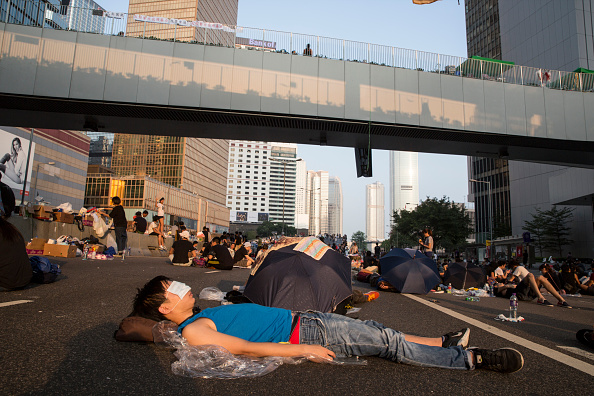 В Гонконге стихают беспорядки