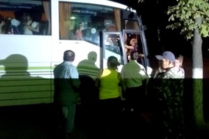Отчет о прибытии в Россию эвакуированных абитуриентов из Донецка (3 августа 2014)