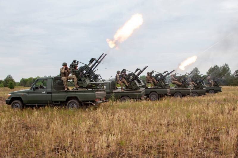 Подразделения группировки «Север» ВСУ получили на вооружение мобильные зенитные установки MR-2 Viktor