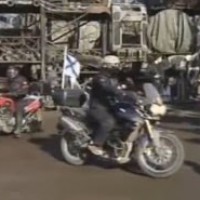 Русские мотоциклисты везут гуманитарную помощь Севастополю