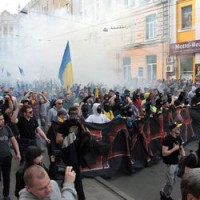 Массовая драка в Харькове