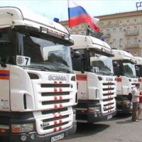 Из Москвы отправилась колонна с гуманитарной помощью Севастополю