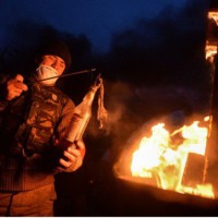 В Днепропетровске расстреляли и сожгли дом  лидера движения «Юго-Восток» Олега Царева