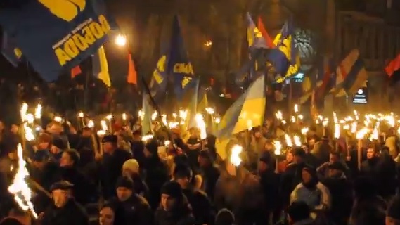 факельное шествие в Одессе