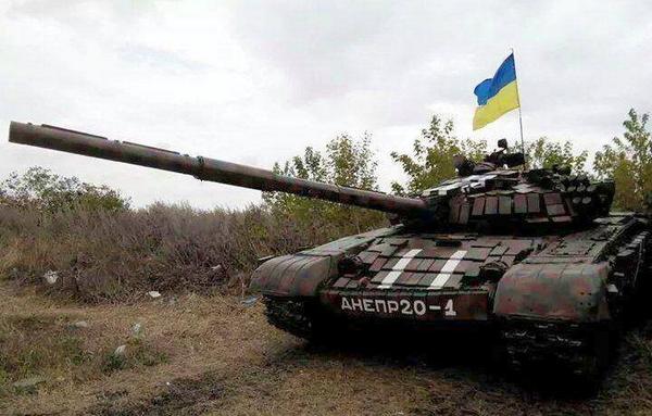 Т-72 Батальона Днепр