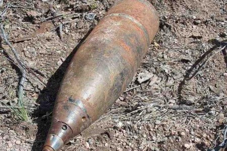 В Ростовской области снова  нашли неразорвавшийся снаряд украинской арми