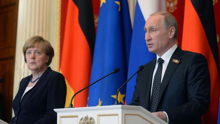 Владимир Путин: С Германией мы не воевали никогда, она сама стала жертвой нацизма (видео)