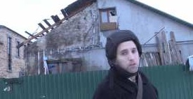 Обстрел Куйбышевского района Донецка (видео Г. Филлипса)
