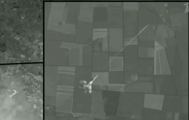Спутниковые снимки атаки на "Боинг"