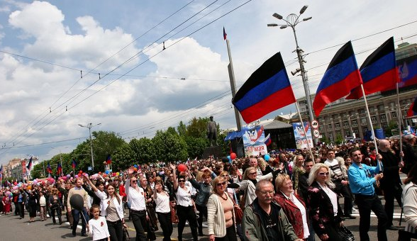 День республики в Донецке отметили 43 тысячи человек