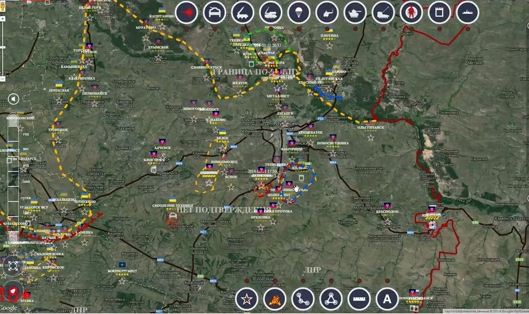 Ситуация в зоне АТО сегодня: Видеообзор карты боевых действий