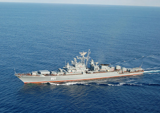 Корабли Черноморского флота выполнили боевые стрельбы в Средиземном море