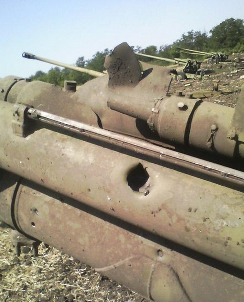 Ополченцы разгромили украинскую артиллерийскую батарею