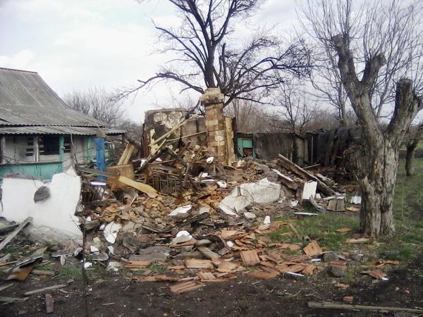 Дома разрушены 