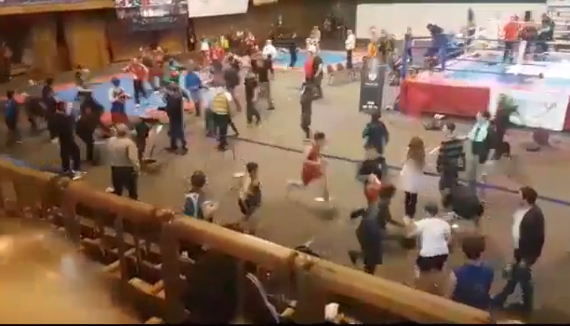 Во Львове на чемпионате Европы по кунг-фу и ушу произошла массовая драка