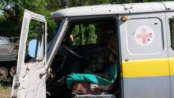 Украинские солдаты под Волновахой умерли сами